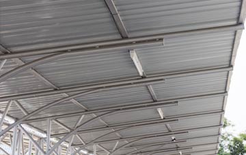 installing Skelfhill metal roofing